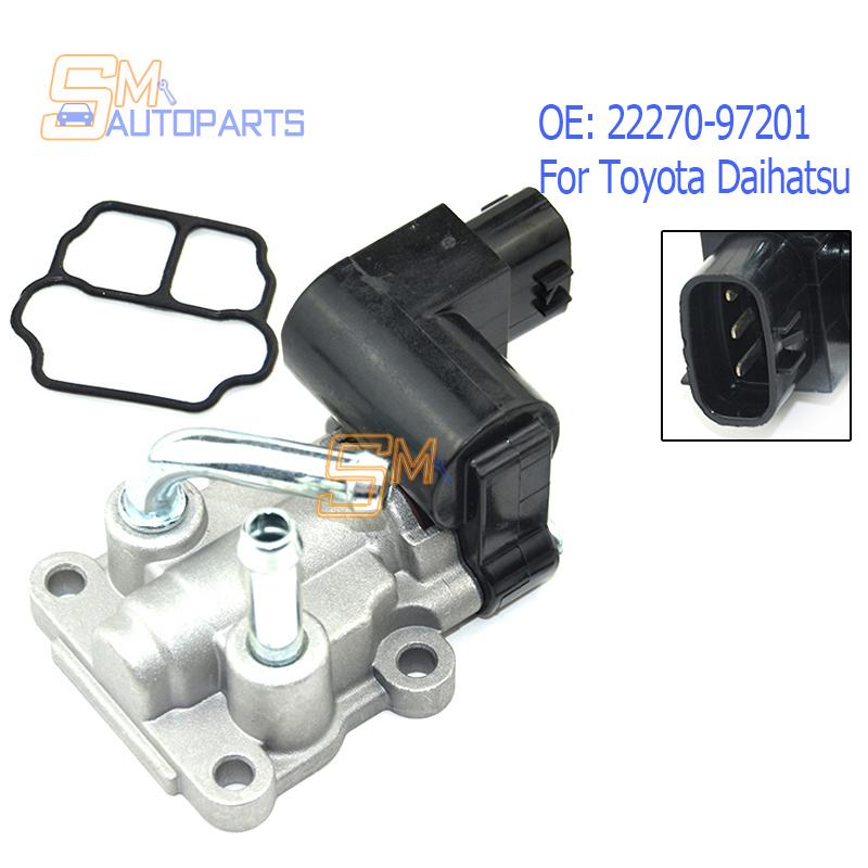 New Idle Air Control Valve 22270-97201 For Toyota Daihatsu 136800-1250 89452-87114 22270 97201 2227097201