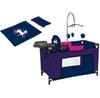 Bayer Design Dark Blue Doll Bed with Accessories