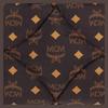 MCM Maxi Monogram Letter Print Pattern Printed Tote Handbag Black MWTDABO15BK001