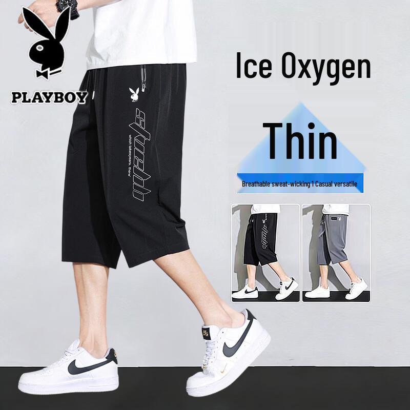 PLAYBOY Men s Ice Feel Sport Capris M
