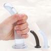 Transparent Dildo Suction Cup Unisex Gay Lifelike Safe Stable Sensual Realistic Texture G Spot Artificial Penis with Strong Suction Base Stimulation