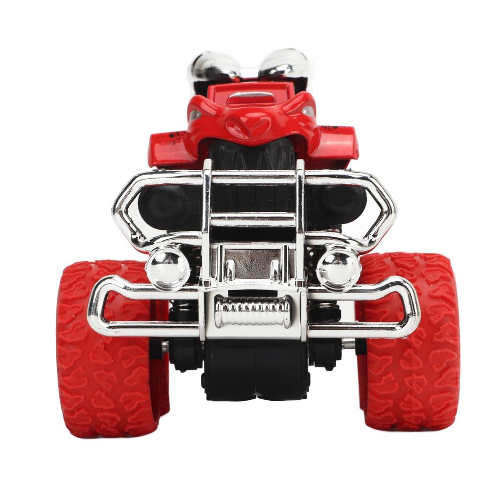 Kid 4 Wheel Inertia Truck Toy Children Portable Alloy Bright Color Funny Friction Powered Vehicle Toy