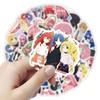 10/30/53pcs Anime BOCCHI THE ROCK! Cartoon Stickers Cute Guitar Girl Gotoh Hitori Decals Notebook Suitcase Phone Sticker Decor