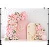 LS Butterfly Garden Backgrounds Cake Smash Kids Adult Photography Props Child Baby Balloon Decors Photo Backdrops