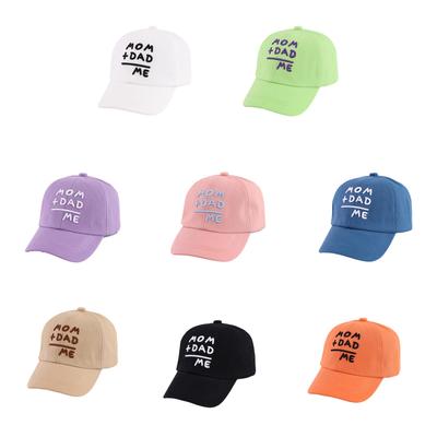 Infant And Toddler Letter Embroidery Baby Baseball Cap Outdoor Travel Sun Hat