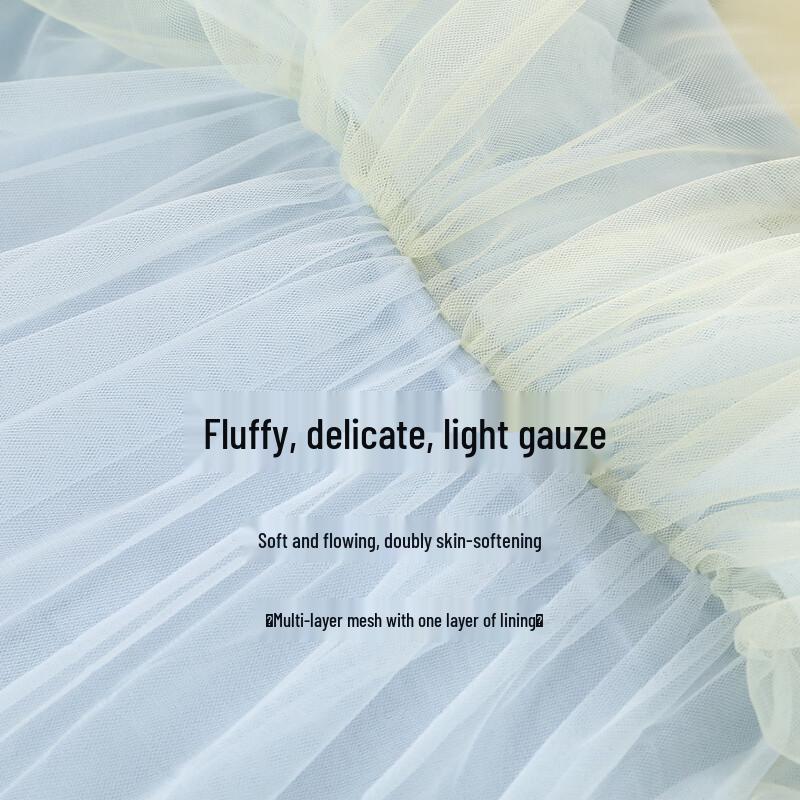 Girls' Sequin Petal Tulle Princess Dress