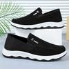 Fashion Spring Autumn Men's Casual Shoes Outdoor soft soled non slip footwear Breathable The Elderly Men's Wear Resistant Cloth Shoe