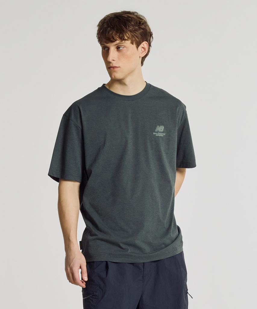 Nyuballanseu Nbneg31603 / Uni Frozen Boston Short Sleeve T-Shirt (Hunter)