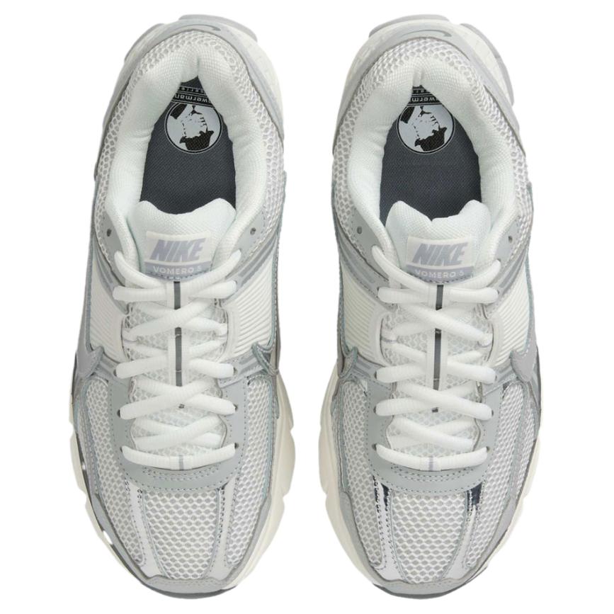 Nike Air Zoom Vomero 5 Summit White Metallic Silver Unisex Sneakers Grey Light-Smoke-Grey Smoke-Grey IM2219-121