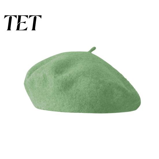 Herbstmode Accessoires Damen Französische Baskenmütze, Wollmischung Künstler Retro Warmes Geschenk für Sie Malerhut, Einfarbige Gemütliche Winter Weiche Textur Mütze