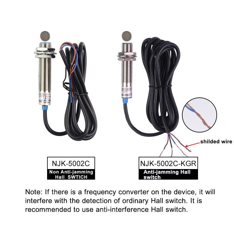 AC 220V 4 Digital LED RED Tachometer RPM Speed Meter+Hall Proximity Switch Sensor NPN