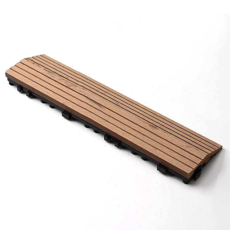Wasserdichte, wartungsfreie WPC-Terrassendielen für Terrassen, Gärten und Balkone - Selbstverlegend und korrosionsbeständig