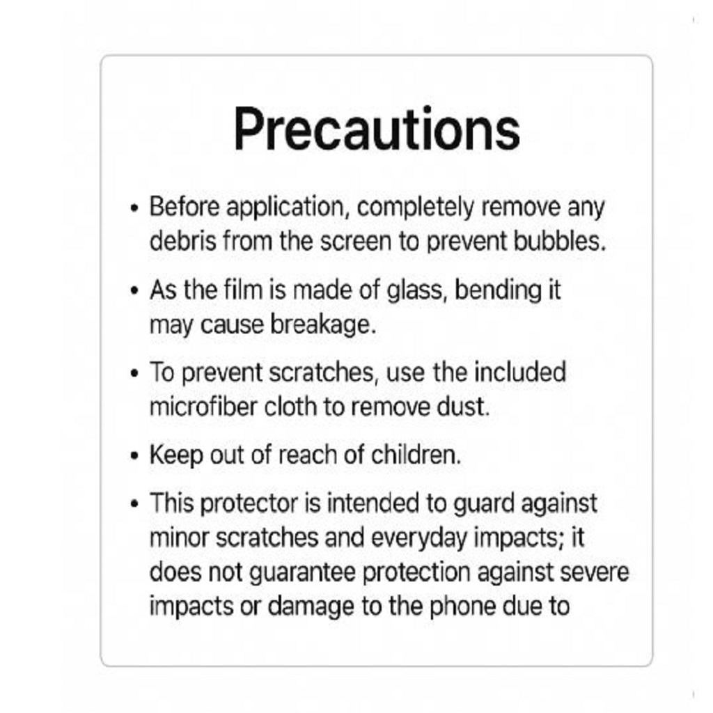 Daiso Galaxy Note 8 Tempered Glass Screen Protector