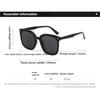 Korean Unisex Gentle Sunglasses for Men Women Driving Frame Sunglasses Eyewear