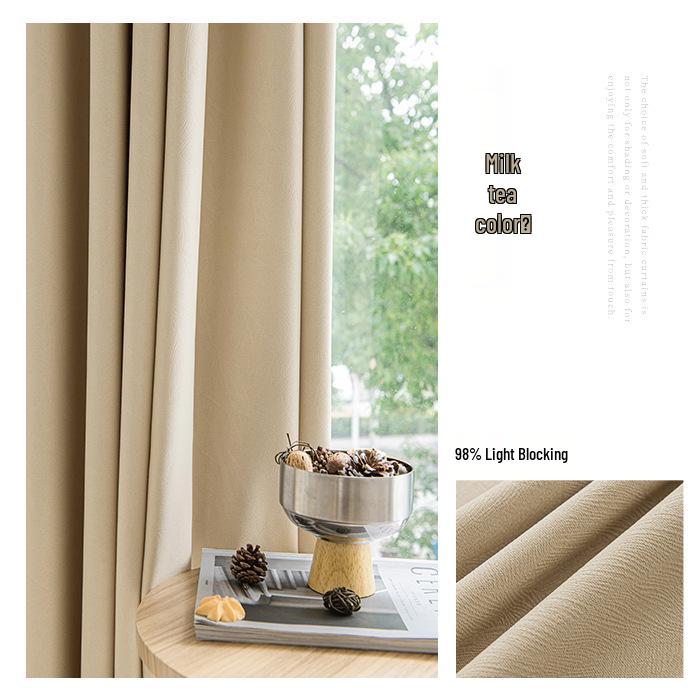 Shaoxing Blackout Chenille Curtains for Living Room & Bedroom
