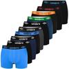 Men's Boxer Shorts, 10 Piece, Cotton, Bm564