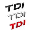 ARTNE1 Car Stickers 3D Metal Letters TDI Emblem Logo Badges Accessories For VW Golf TDI Caddy Scirocco Beetle CC Touareg MK4