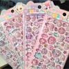 Cute Cartoon Candy Relief Stickers, 3D Shiny Decals for Kids Scrapbook Journal DIY Craft