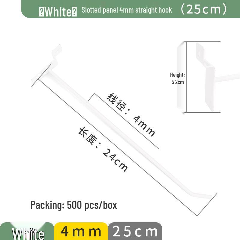 Slotted Aluminum Panel Hooks for Mobile Phone Store Displays