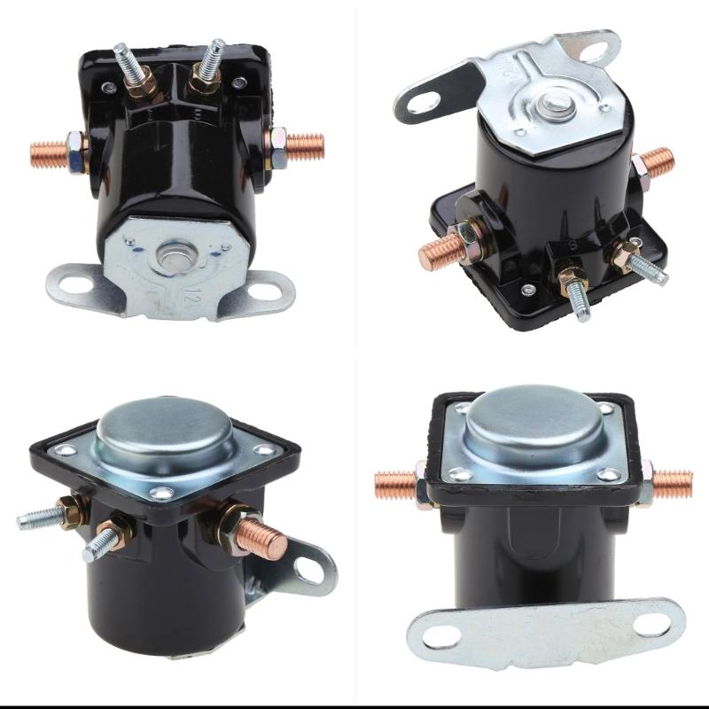 12V Starter Solenoid Relay D2AF11450AA Brass Wire Easy Installation Suitable for 1956-up & B-6A-11450A C6AF C7AF C3912