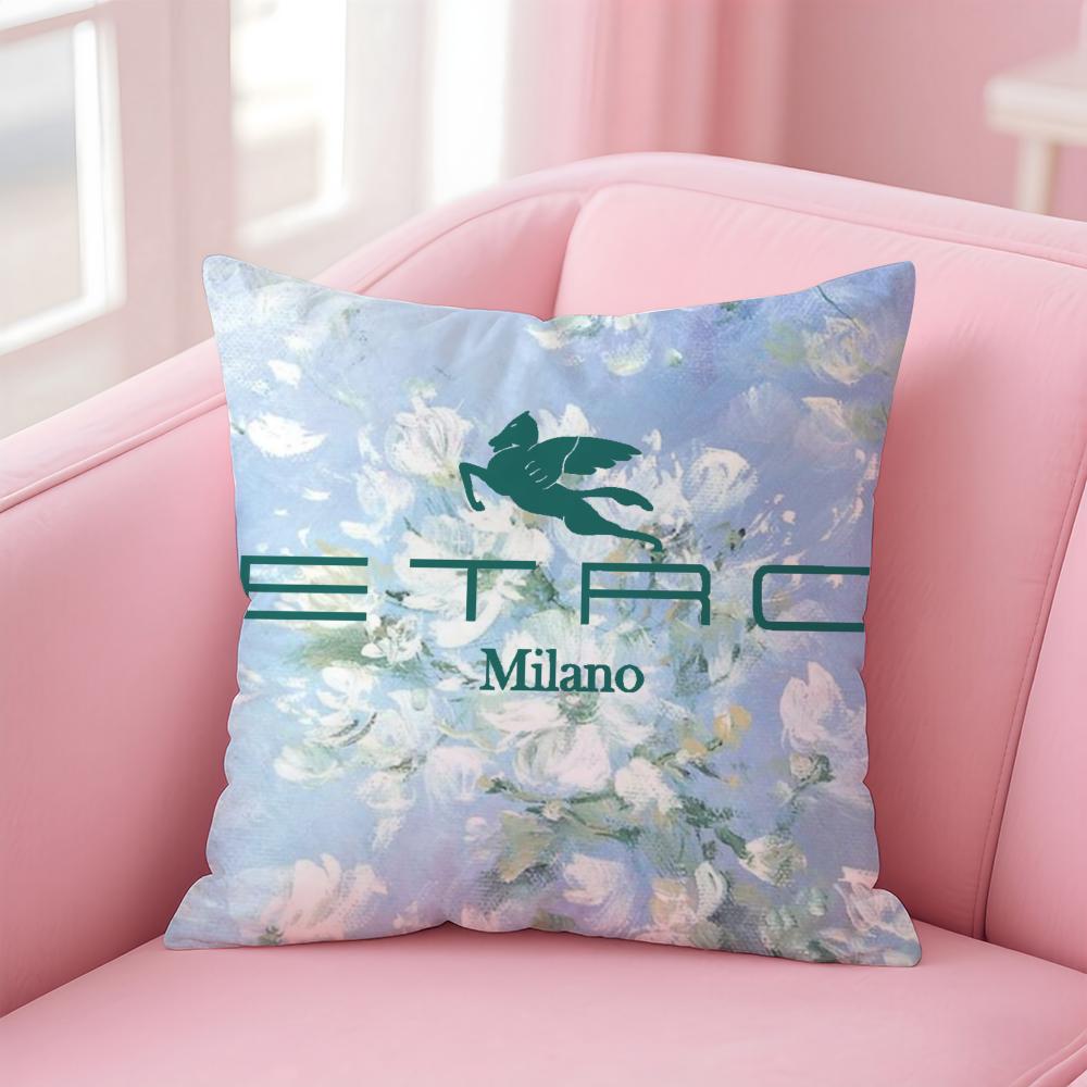 Brand E-EtroS Cushion Cover Comfortable Reversible Pillow Cover Ideal for Car Sofa Bedroom & Beyond