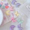 Shiny Leather Butterfly Heart Headband for DIY Hair Accessories and Gifts