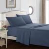 Weiou Embroidered Solid Color Four-Piece Bedding Set