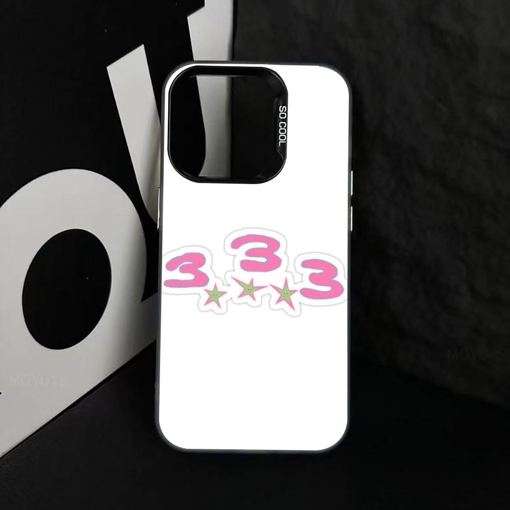 B-Bladee DG 3-3-3 Phone Case For iPhone 17,16,15,14,13,12,11 Plus,Pro Max,XS,Colorful Silver Phone case Funda Cover