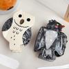 Smooth Hair Claw Clip Medium Size Owl Design Gentle On Scalp Claw Clip Barrettes