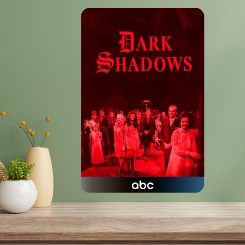 Dark Shadows Classic TV Show Metal Poster Sign 20x30cm（7.8x11.8inch）