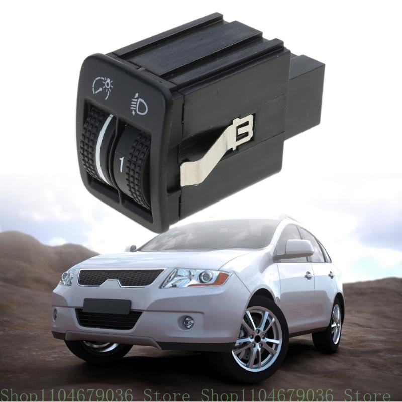 Dashboard Headlight Dimmer Brightness Adjustment Switch Headlight Control Switch for 08-15 Replace 5ND941333 5N0941333