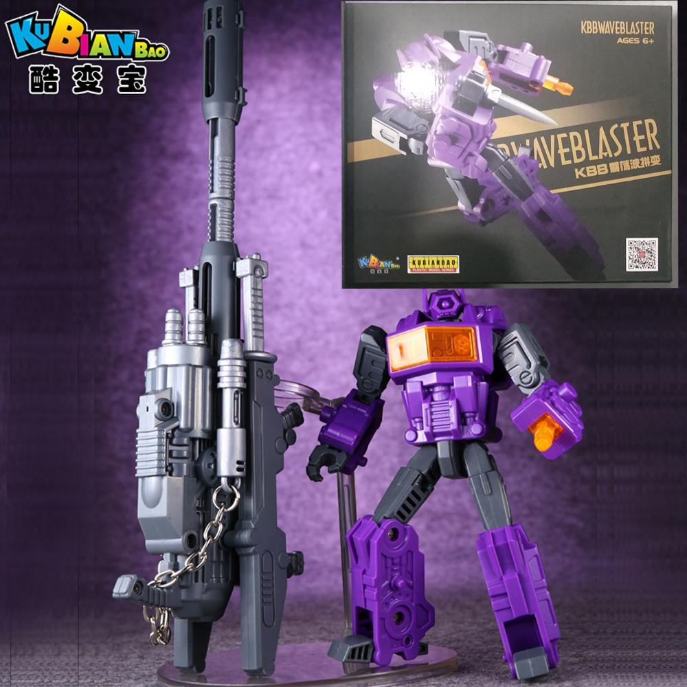 IN STOCK KBB LS05 ZS01 Assembly Transformation Toys Pistol Galvatron Shockwave Grimlock Mini THF Figure Action Anime Movie Robot