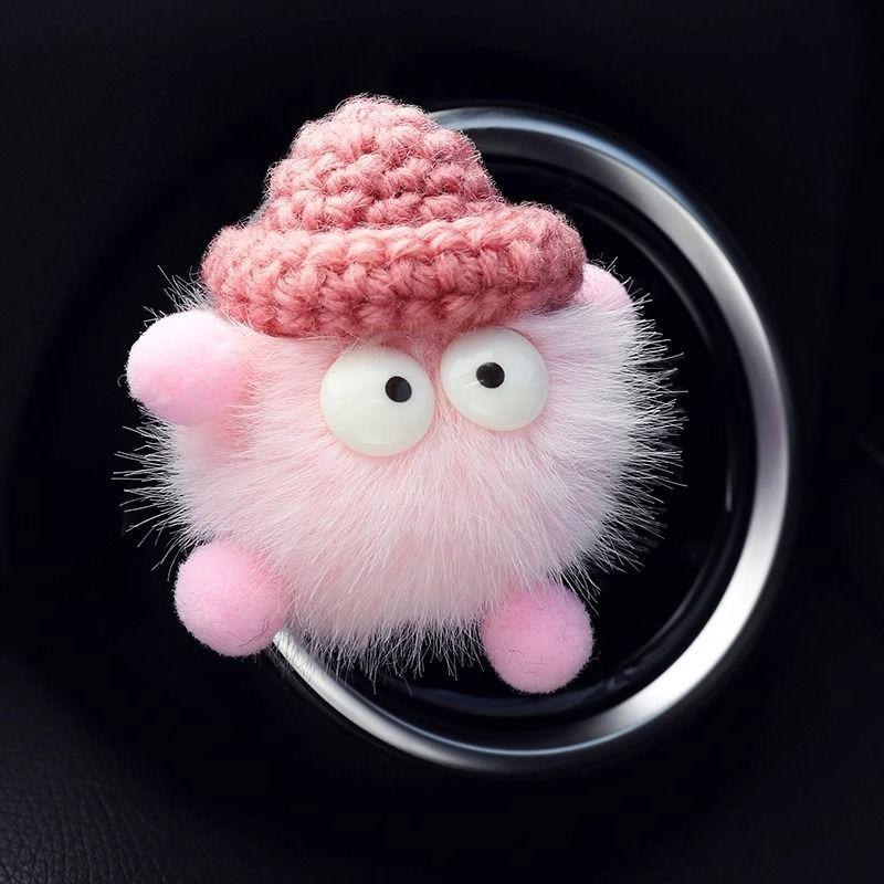 Cute Cartoon Car Air Freshener &Air Vent Clip - Decorative Scent Diffuser with Long-Lasting Fragrance,Personalized Car Accessory