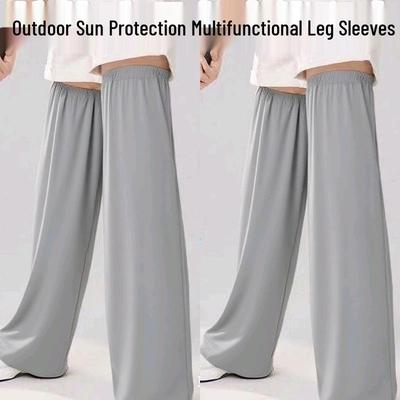 Ice Silk Cooling UV Protection Loose Leg Summer Cycling Pants