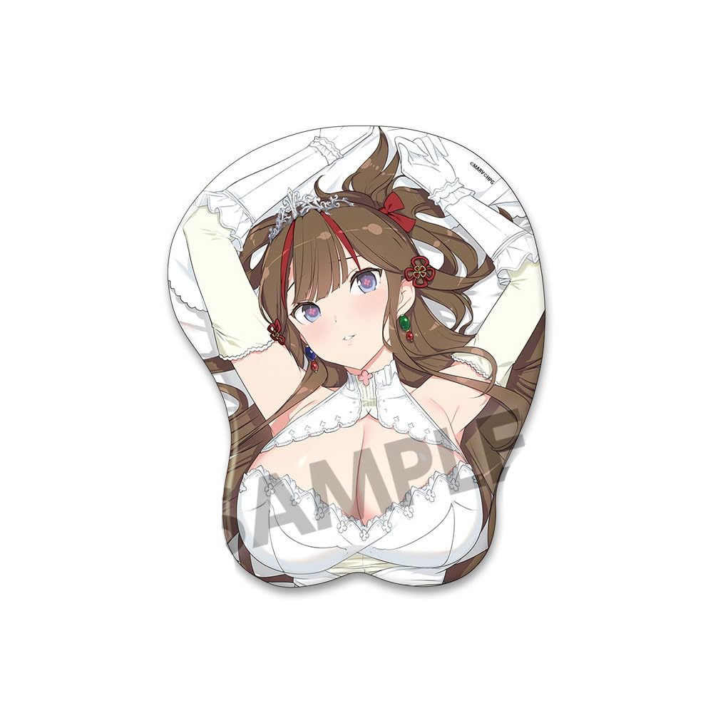 Senran Kagura Original Illustration Oppai Mousepad - Toki Wedding Ver.