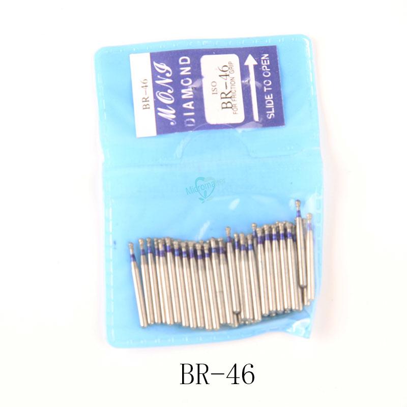 

50 шт. стоматологических боров для полировки зубов стоматологические алмазные полиры для полировки сглаживающие полировщики зубов