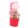 Home Flower Pot With Clouds With Love Shower Hanging Wall Mount Planters Rainy Flower Pot Decoration For Home Garden Yarns