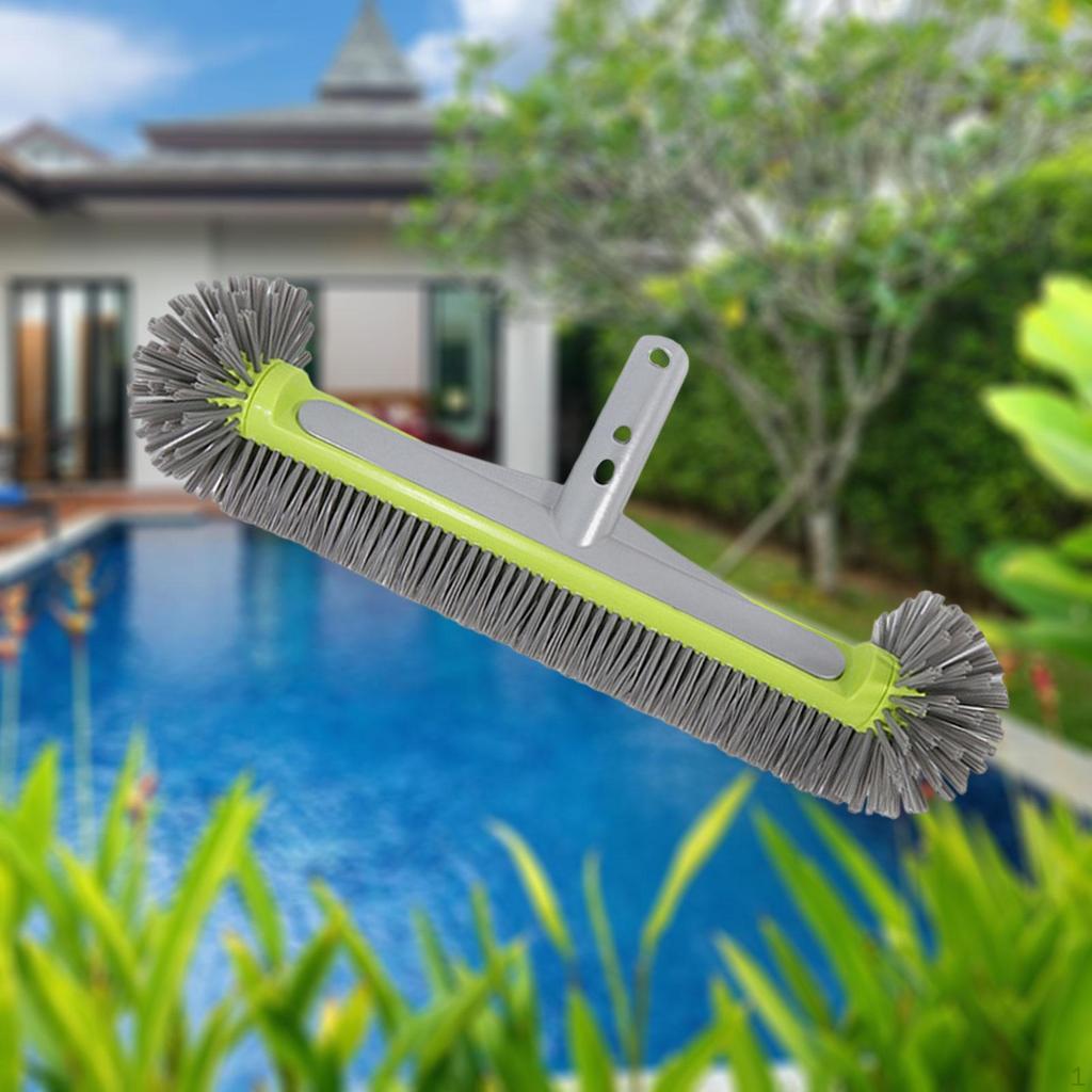 Replacement 45cm Pool Brush Multipurpose for Cleaning Walls, Bottoms, Corners Accessory