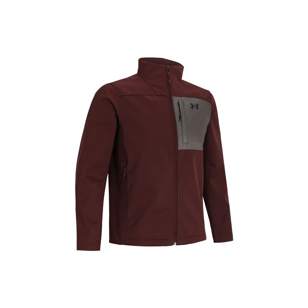 

Under Armour Color Block Zip Neck Training Jacket Men Jackets Red 1371586-690 3XL