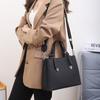 Genuine Leather Women's Bag Trendy Large-capacity Women's Bag Single-shoulder Crossbody Ins Women's Handbag Light Luxury Street Trend