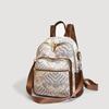 Top Handle Ethnic Style Shoulder Bag Pu Mini Travel Backpack Japanese Women Casual Backpack  Women