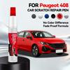 For Peugeot 408 Touch Up Paint Wheel Repair Kit Quick And Easy Wheel Scratch Repair Rim Paint For Car Wheel Repair Silver Black