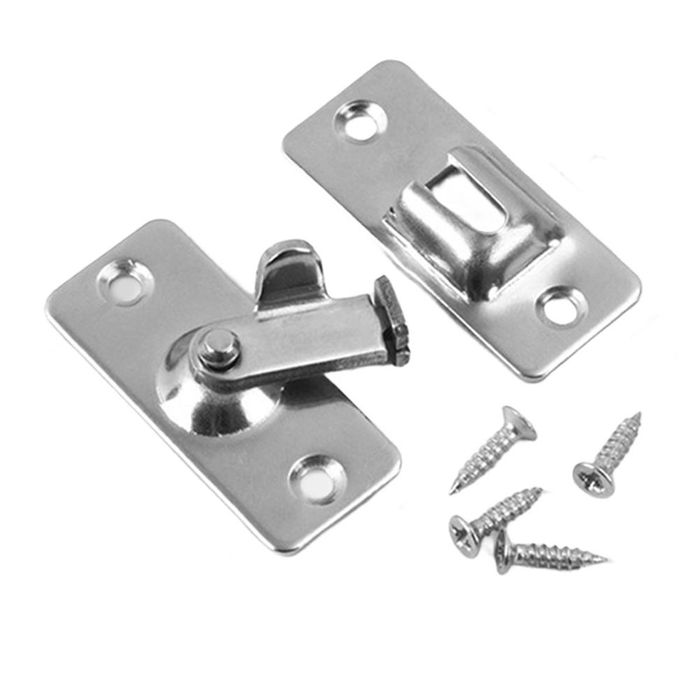 Space Saving 90 Degree Door Bolt for Sliding Doors Effortless Installation and Sleek Modern Design for Home Security