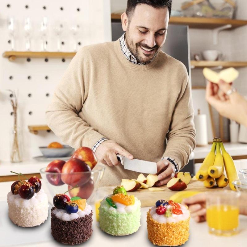 Artificial Cake Model Photography Props for Display, Simulation Cake Dessert Model Photography Props for Home Decoration