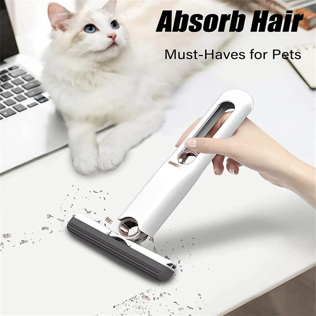 Portable Mini Squeeze Mop Home Kitchen Car Cleaning Mop Desk Cleaner Window Glass Sponge Cleaner Household Cleaning Tools