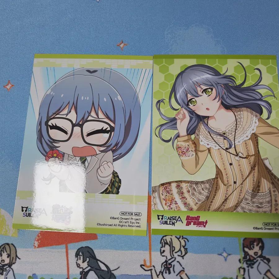 

Бонус за альбом Bang Dream Ras Asahi Rokka, 2 типа