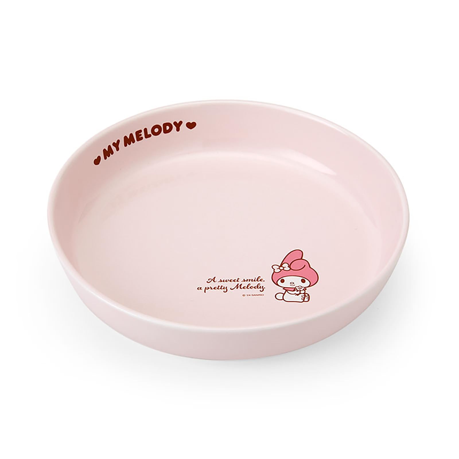 

Sanrio Тарелка 21 см My Melody Безопасна для посудомоечной машины и сушки посуды Керамическая тарелка для карри Тарелка для пасты 185931 Микроволновая печь,