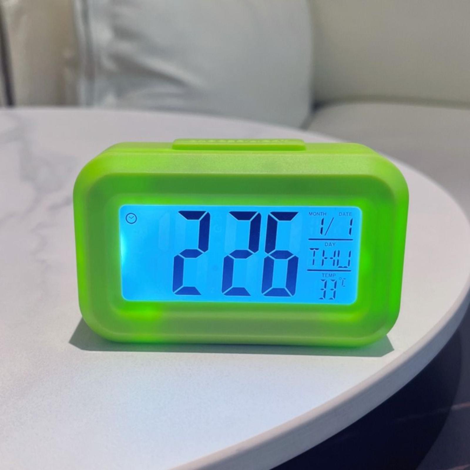 

Alarm Clock, Creative Electronic Clock For Children And Students With Luminous Night Light, Multi Functional Small Clock, Dormitory Alarm Clock One Size