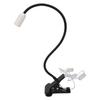 6W Big Chip UV LED Desk Light with Flexible Gooseneck Clamp 360 Degree Rotating Hand Free Clip On Nail Lamp