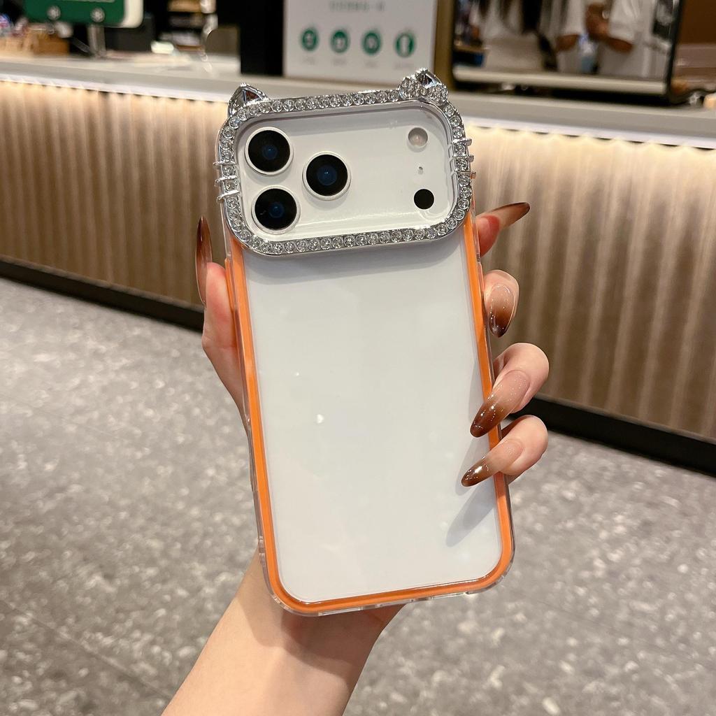 Transparent Jelly Celebrity Cat iPhone 17 Pro Max Case (Compatible with 16PM/13)